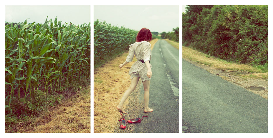 Hard Candy - On the Road Triptych by Tom Spianti