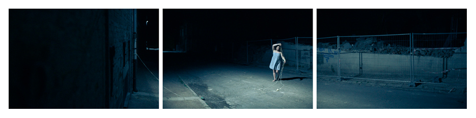 Camille - Night danse triptych by Tom Spianti