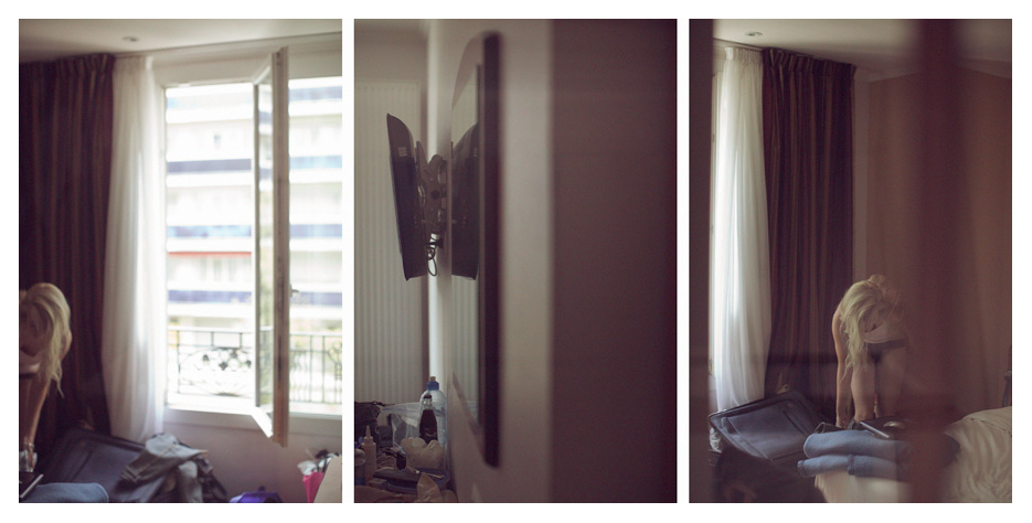 Juelles - hotel's room triptych by Tom Spianti